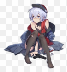 Filemp - 446 Costume3 Dpng Girlsu0027 Frontline Wiki Mp 446 Girls Frontline,Anime Girl Sitting Png