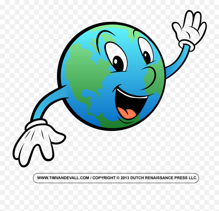 Globe Clipart With Face Png Download Cute Earth Clip Art Emoji
