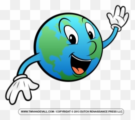 Globe Clipart With Face Png Download Cute Earth Art