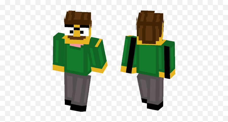 Download Ned Flanders Minecraft Skin - Aranea Minecraft Skin Png,Ned Flanders Png