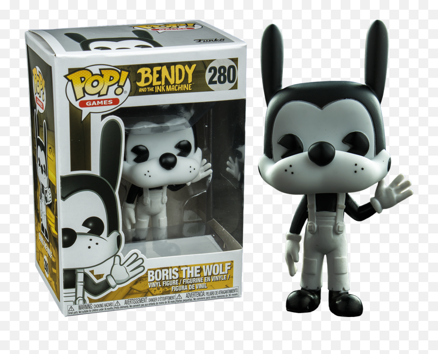 Bendy And The Ink Machine - Boris The Wolf Us Exclusive Pop Funko Pop Bendy Png,Bendy Png