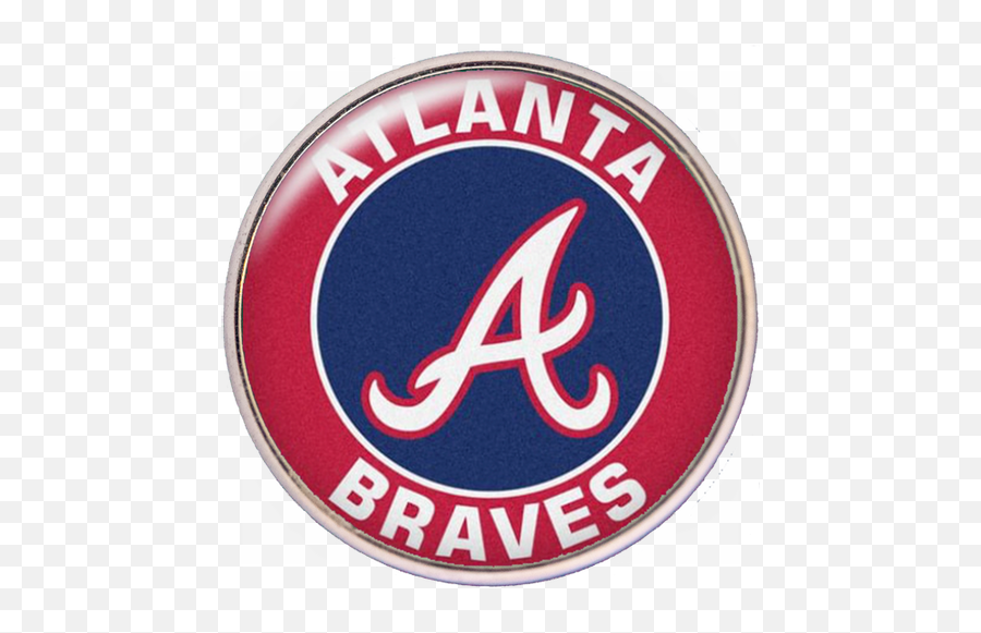 20mm Atlanta Braves Mlb Baseball Logo - Atlanta Braves Png,Atlanta Braves Logo Png