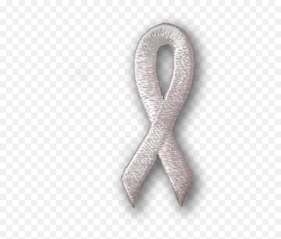 White Ribbon Embroidered Badge Of - Solid Png,White Ribbon Png