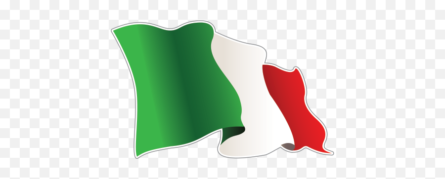 Printed Vinyl It Italy Flag Stickers Factory Png