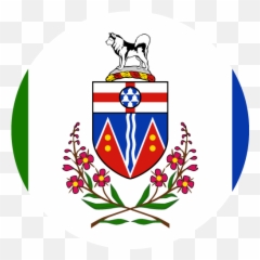 Vector Country Flag Of Yukon - Circle Vector World Flags Flag Symbols Of Yukon Png,Yt Png