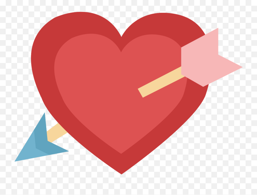 Heart Arrow Png With Transparent Background - Girly,Heart Arrow Png