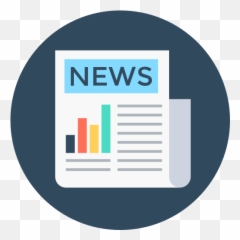 Newspaper - Print Media Icon Png