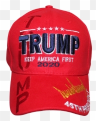 Trump 2020 Punisher Hair Red - For Baseball png