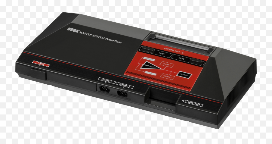 Sega - Sega Master System Console Png,Sega Master System Logo