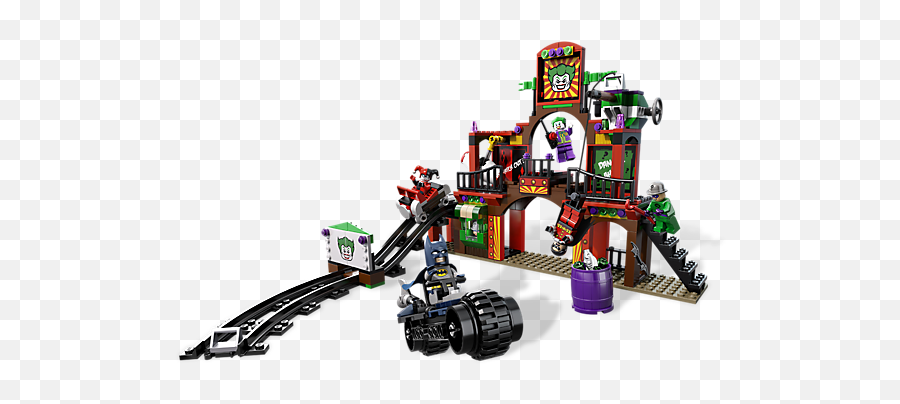 Lego Batman Review Dynamic Duo Funhouse Escape - The Beat Lego 6857 Png,Lego Batman Png