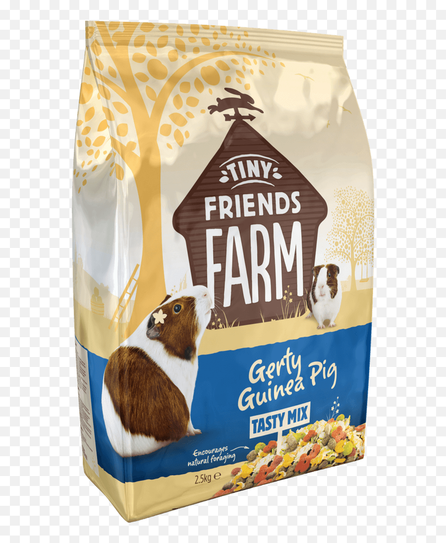 Gerty Guinea Pig Tasty Mix Supreme Petfoods - Tiny Friends Farm Reggie Rat Png,Guinea Pig Png