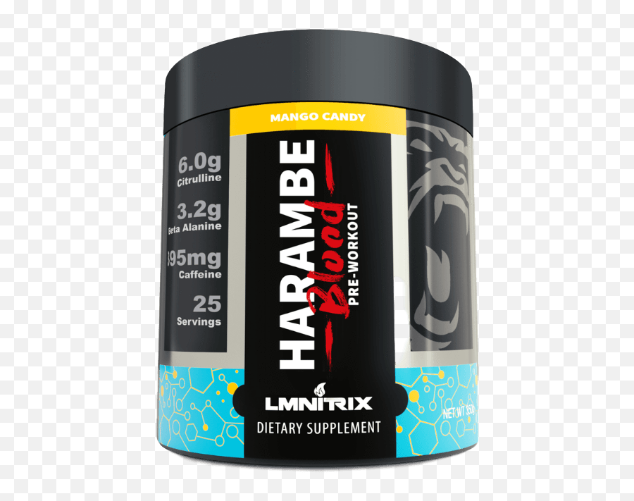 Harambe Blood - Harambe Blood Pre Workout Ingredients Png,Transparent Harambe
