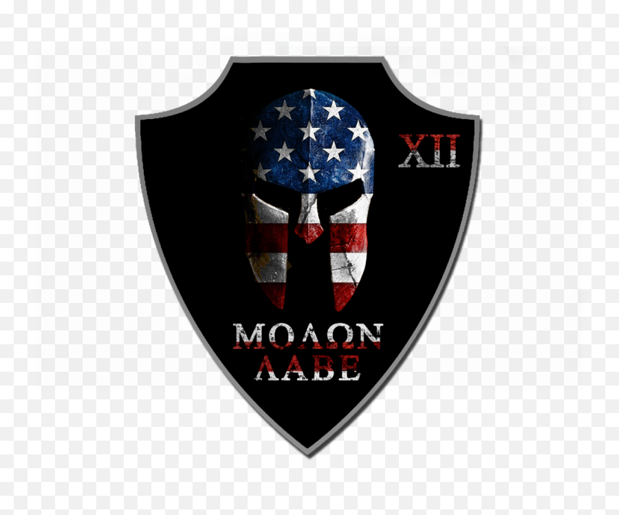 American Spartan Crest Decal - American Spartan Png,Molon Labe Logo