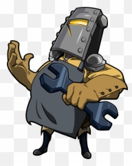 Shovel Knight Tinker Clipart - png