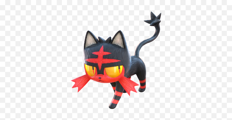 Pokken Litten - Pokken Tournament Dx Support Pokemon Png,Litten Png