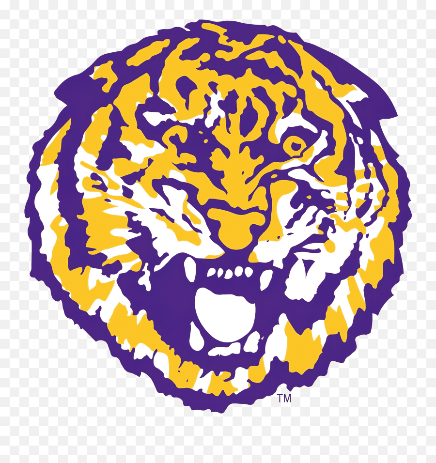 Lsu Tiger Logo Png Image With No - Lsu Tiger Logo Transparent,Lsu Logo Png