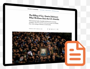 Dfrlab In The New York Times - Us Killed Iran Leader png