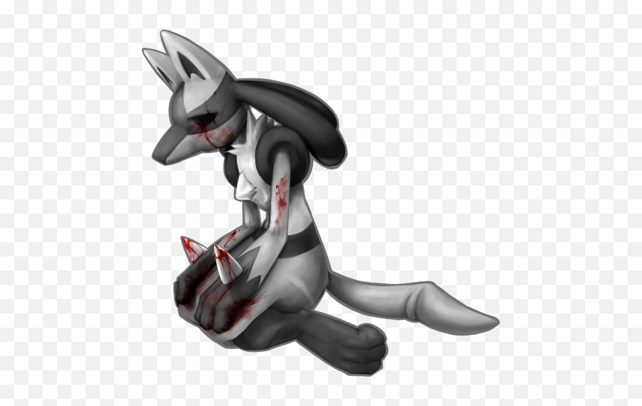 Poor Thing - Cursed Lucario Png,Lucario Transparent