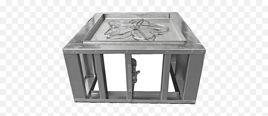 42 Square Fire Pit Frame Manual Gas Burner - Coffee Table Png,Fire Frame Png