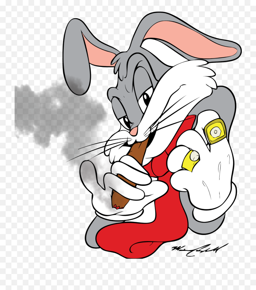Download Gangster Taz And Bugs Bunny - Draw Gangster Bugs Gangsta Bugs Bunny Drawing Png,Bugs Png