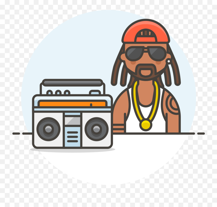 Reggae Icon Transparent Cartoon - Jingfm Reggae Icon Png,Mp3 Player Icon
