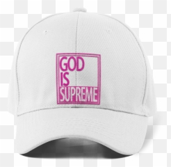 Dad Hat White Pink - Baseball Cap Png,Supreme Logo Png