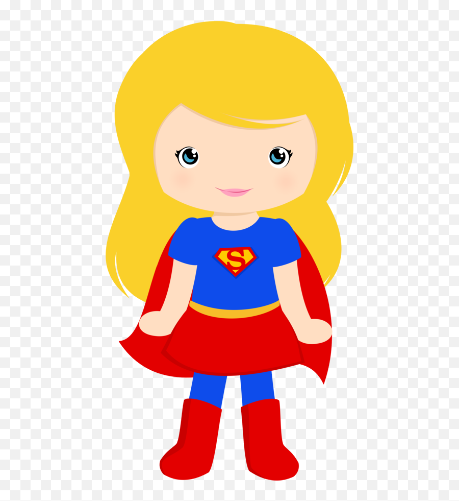 Supergirl Clipart Dc Superhero - Supergirl Clipart Png,Supergirl Logo Png