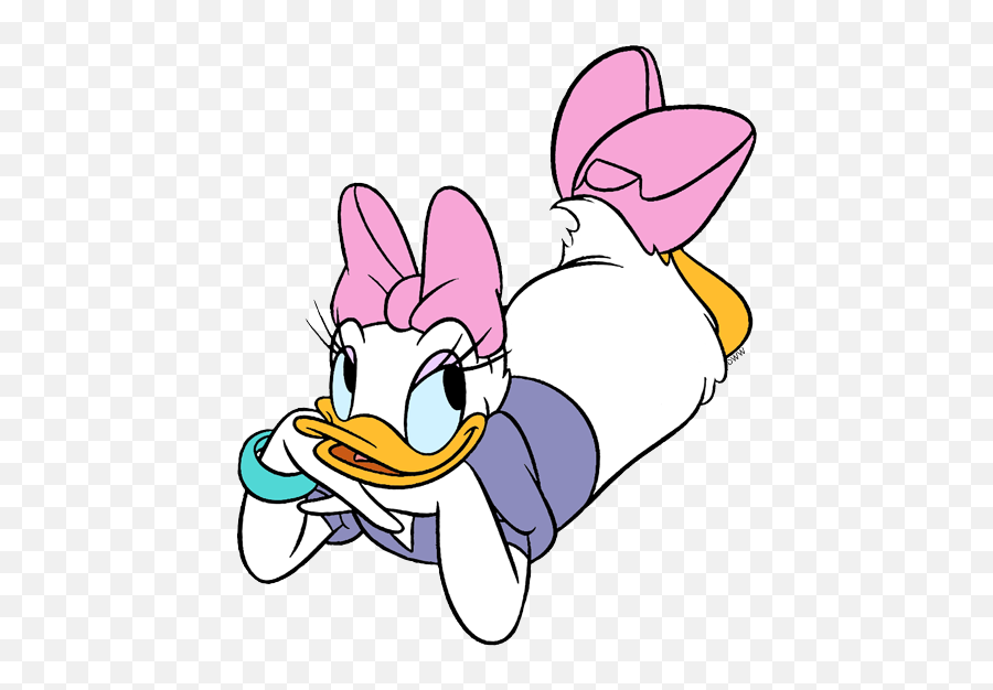Daisy Duck Clip Art Disney Galore - Daisy Duck Face Clipart Png,Duck Clipart Png