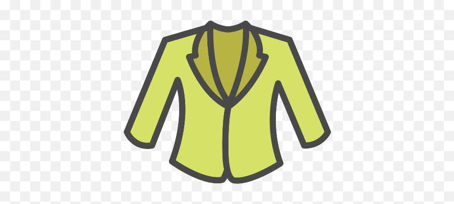 Coat Free Icon Of Clothing Icons Fill Color - Long Sleeve Png,Coat Icon