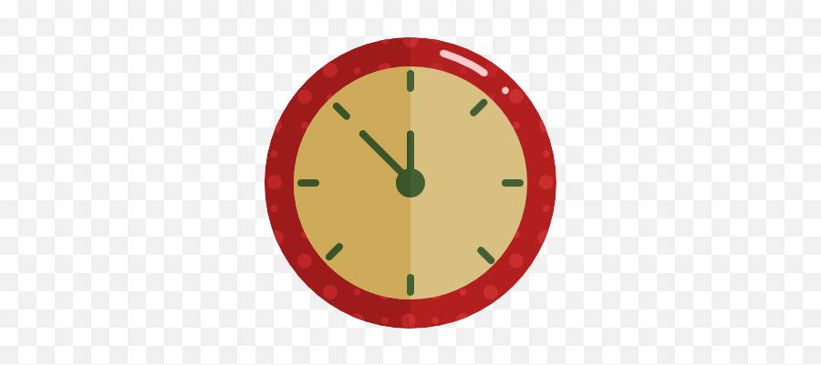 Clock Christmas Free Icon Of Icons In Flat - Chrono Dessin Png,Whatsapp Clock Icon