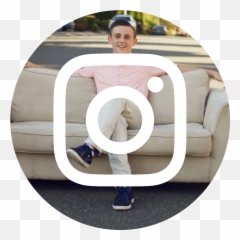 Download Instagram Icon White - PNG Sitting