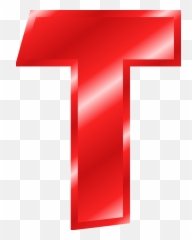Effect Letters Alphabet Red T Free Svg - Red Letter T Transparent Png,Red Effect Png
