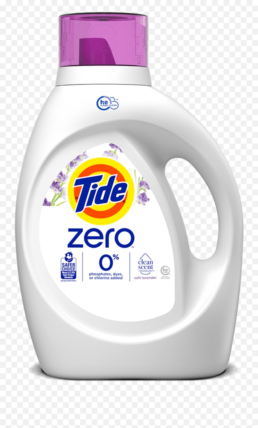Tide Zero Soft Lavender Liquid Laundry - Tide Zero Laundry Detergent Png,Lavendar Icon