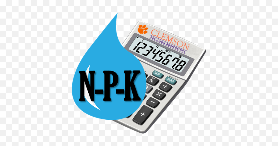 Clemson Drip Fertigation Calculator - Machinist Calculator Png,Drip Icon