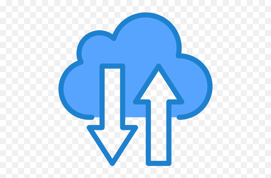 Up And Down Arrows - Free Arrows Icons Cloud Network Icon Png,Up And Down Icon