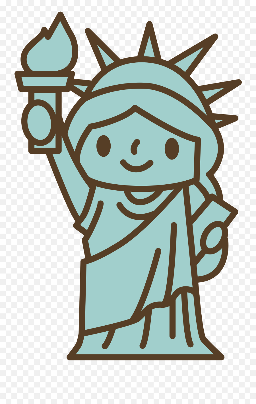 Statue Of Liberty Png - Statue Of Liberty Clipart Head Statue Of Liberty Easy Drawing,Statue Of Liberty Transparent
