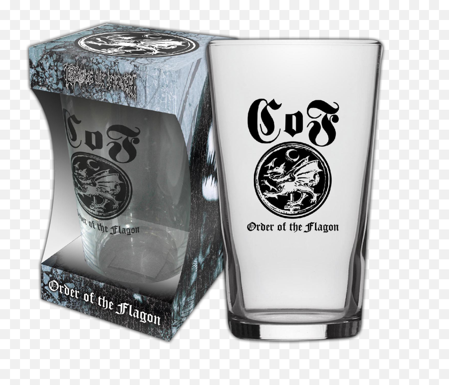 Cradle Of Filth Order The Flagon Beer Glass Swag Loudtrax - Cradle Of Filth Dragon Png,Cradle Of Filth Icon