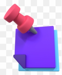 Sticky Note 3d Illustrations Designs Images Vectors Hd - Horizontal png
