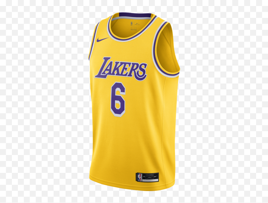 Nike Nba Lakers Lebron James 6 Icon Edition Swingman Jersey - Number 3 Laker Basketball Jersey Png,Vi Icon