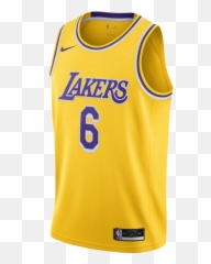Nike Nba Lakers Lebron James 6 Icon Edition Swingman Jersey - Number 3 Laker Basketball Jersey Png,Vi Icon