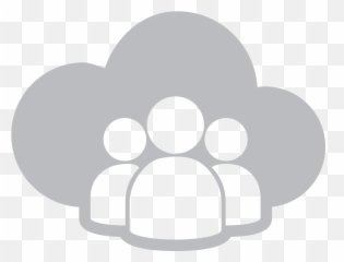 Fractal Fusion Fashion - Cloud Users Icon Png
