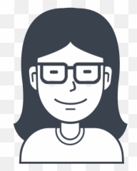 Tracy Braatz Author Best Apps For Kids - Outline Of Person With Glasses png
