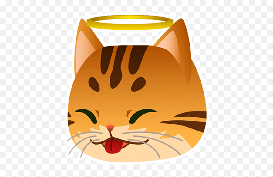 Cat Pack 1 By Marcossoft - Sticker Maker For Whatsapp Happy Png,Neko Icon Maker