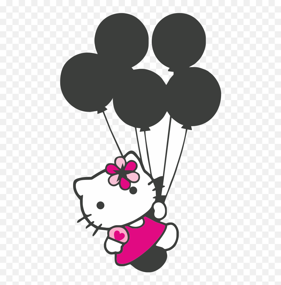 Hello Kitty Con Globitos Logo Vector - Pinterest Hello Kitty Png,Pinterest Logo Vector