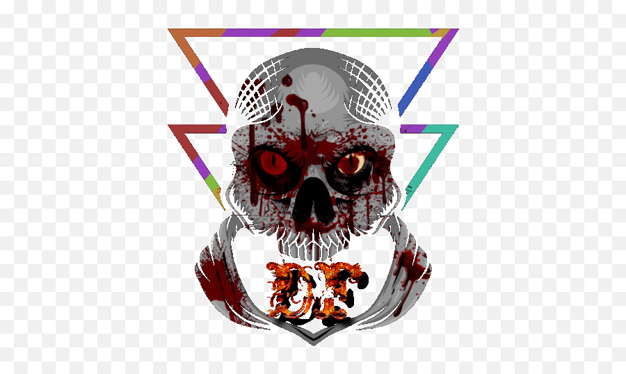 Df Logo Dfcaptain Sticker - Df Logo Dfcaptain Horror Png,Horror Icon Art