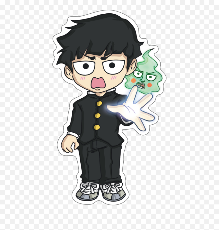 Mob Psycho 100 - Shigeo Kageyama And Dimple Chibi Anime Mob Psycho 100 Chibi Png,Anime Chibi Png