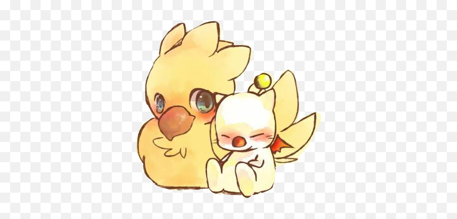 Moogle Interesting Cute Ffbe - Draw Cute Chocobo Png,Moogle Png