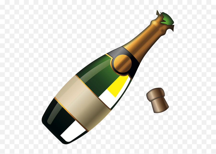 Emoji U2013 The Official Brand Bottle With Popping Cork Legacy - Glass Bottle Png,Champagne Popping Png
