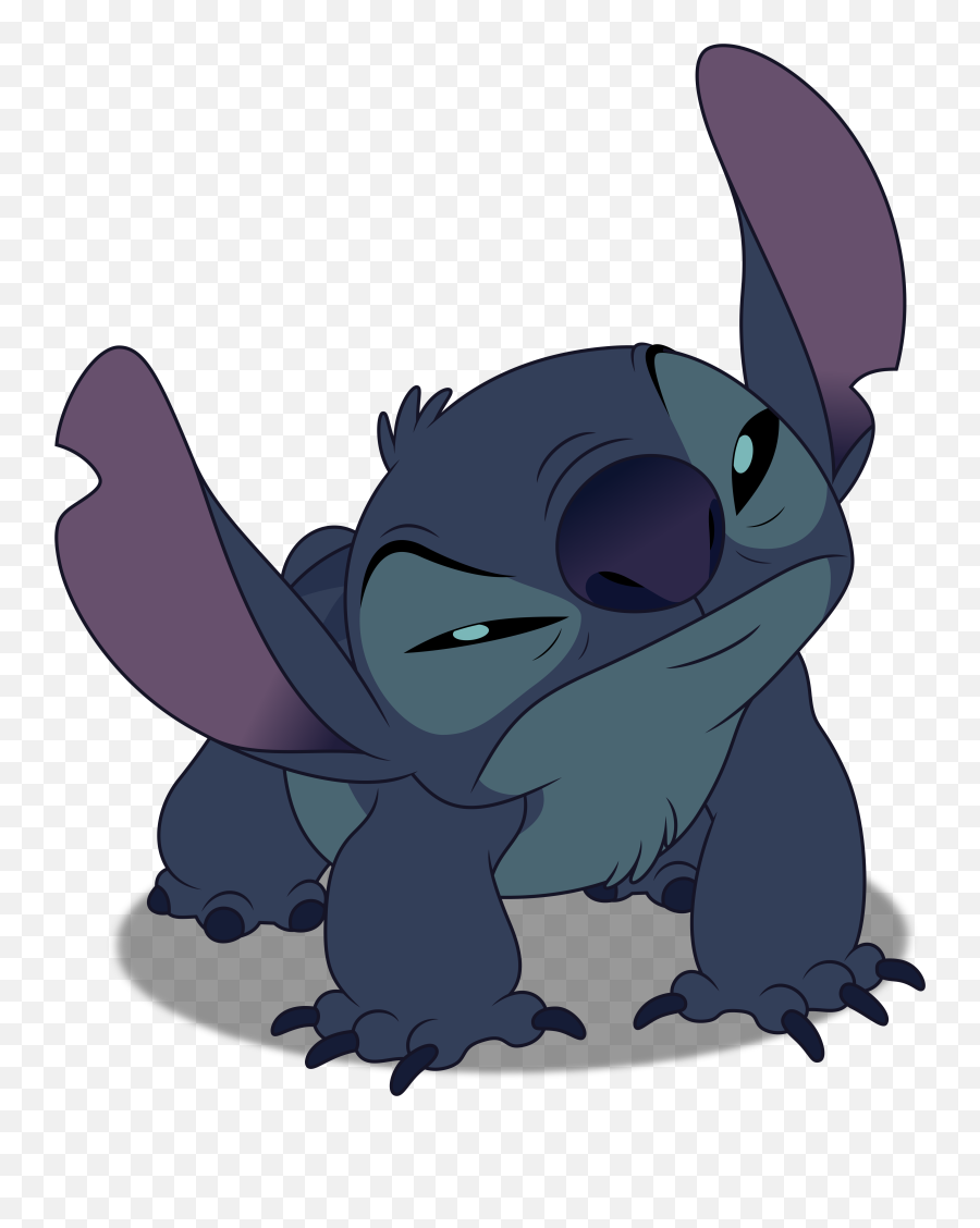 Stitch Clipart Transparent Background - Stitch Sad Png,Stich Png