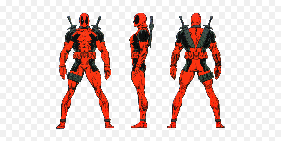 Deadpool Character - Comic Vine Deadpool Reference Png,Deadpool Transparent Background